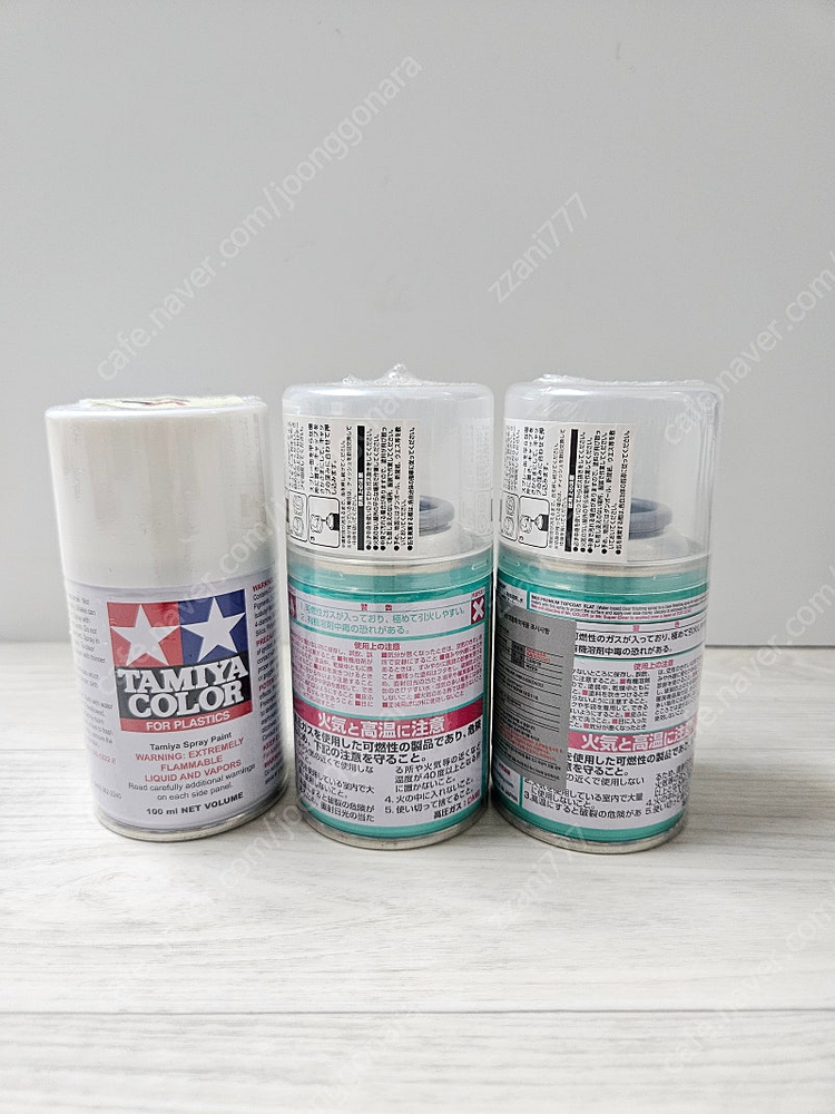 (미개봉택포)타미야 펄화이트 TS-45, 프리미엄 탑코트 유광&무광 스프레이--1