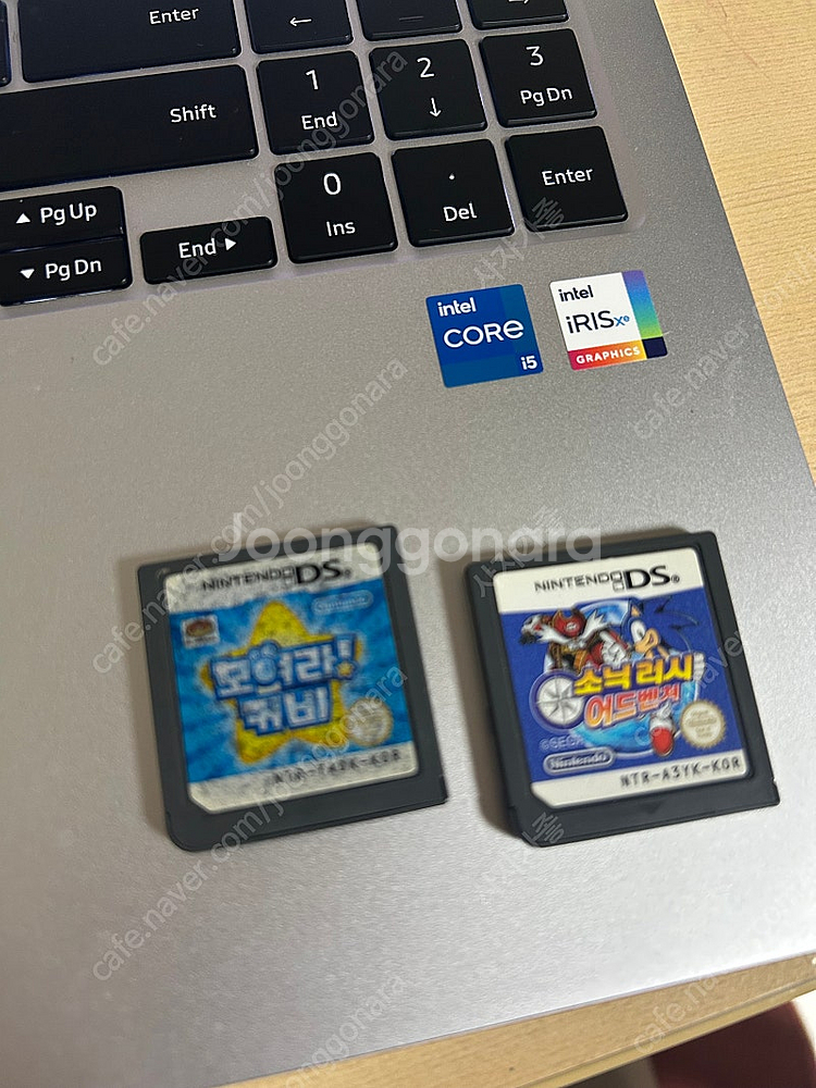 닌텐도ds lite+게임팩2개--2