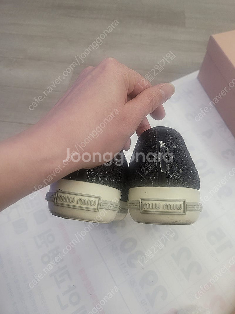 MIU MIU 정품 글리터구두--5