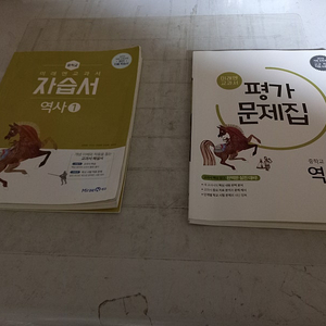 중학교 역사 1 자습서 평가 김태웅 미래엔 총2권 자습서는 여백옆부분 살짝 물자국 있음 / 각권 문제풀이한부분만 복사복구함 (배송비 별도)