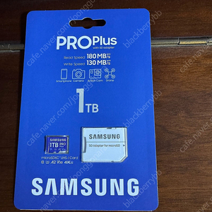 삼성 1테라 sd카드 pro plus(미개봉)