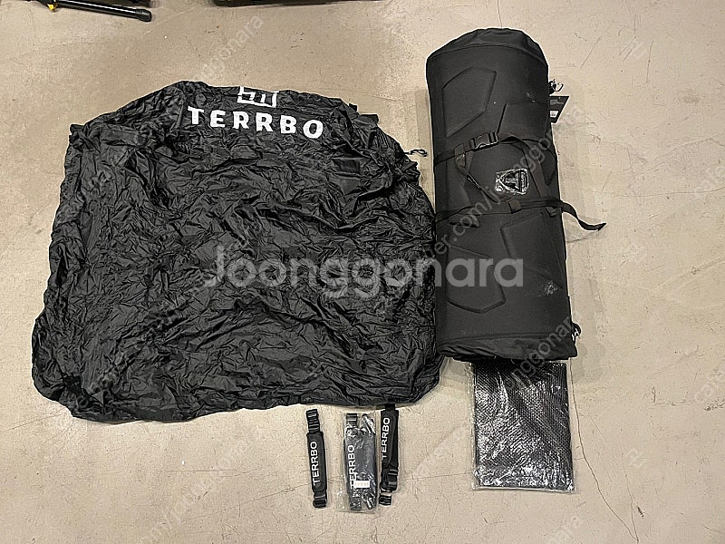 테르보 루프백 380 + 논슬립패드 + 레인커버--0