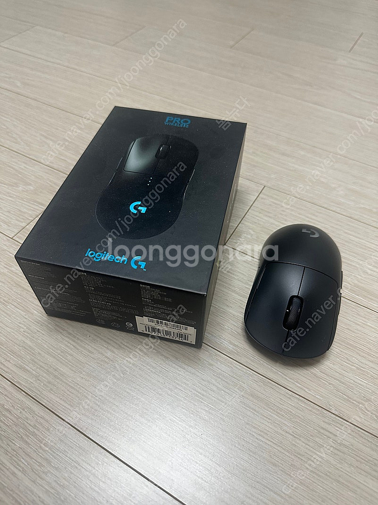 로지텍 G PRO WIRELESS 마우스 민트급--0