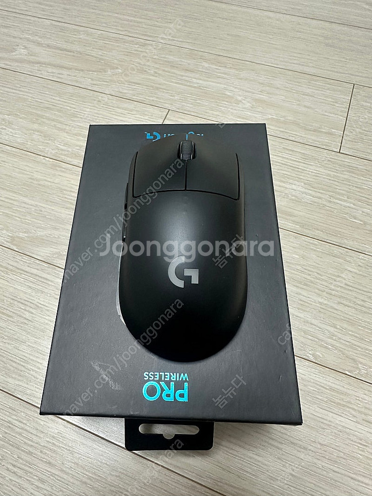 로지텍 G PRO WIRELESS 마우스 민트급--3