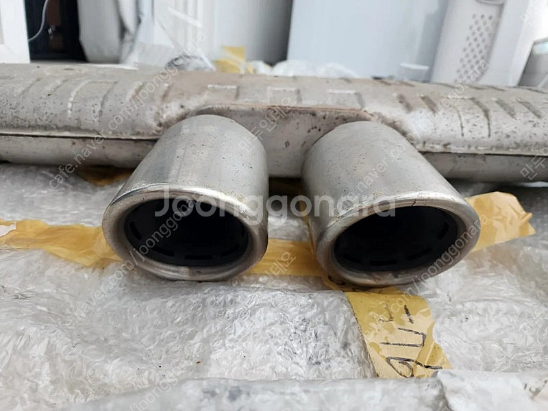 벨로스터 JS 1.6T 순정 배기 엔드만--3