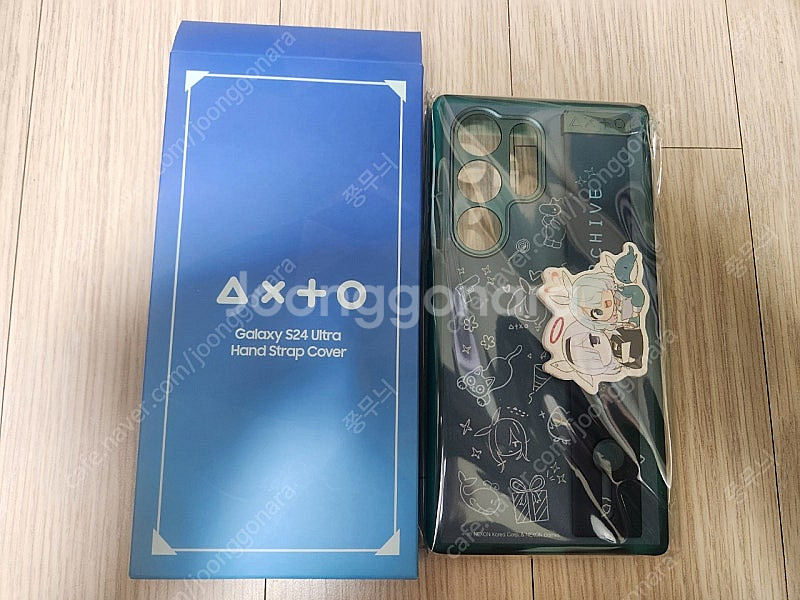 블루아카이브 갤럭시s24 아로나 에디션 스트랩 케이스--0