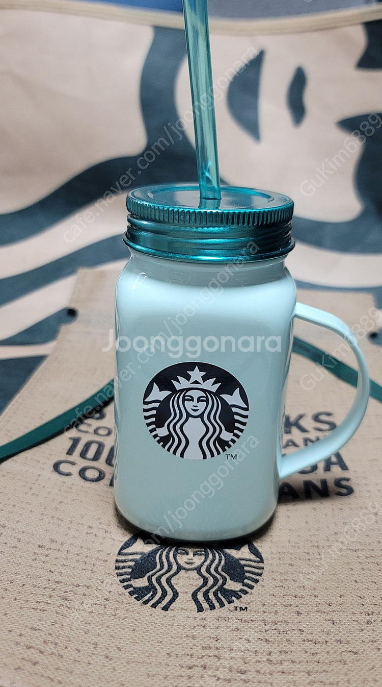 스타벅스 SS 루미 핸들 피크닉 콜드컵 473ml--0