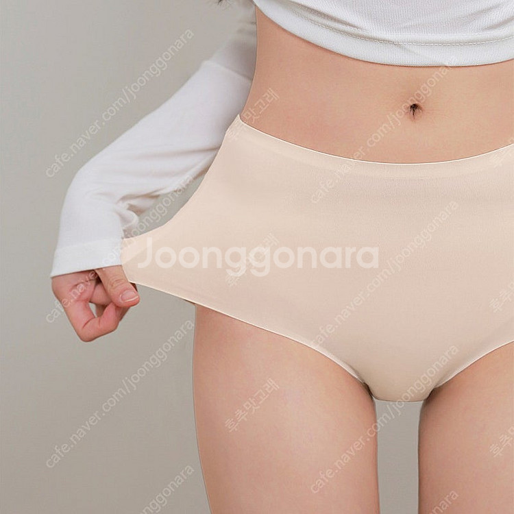 90~95[M] 심리스 삼각팬티 베이지5+블랙8 레깅스...--2