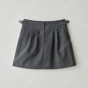 타낫 T/T Buckle mini skirt 버클 미니 스커트 S