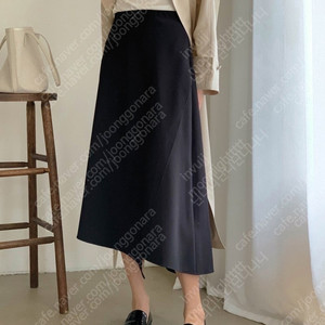유메르 클라쎄 폴리스판 스커트 F