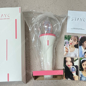 스테이씨 응원봉 + 초도한정 포카 (새상품)