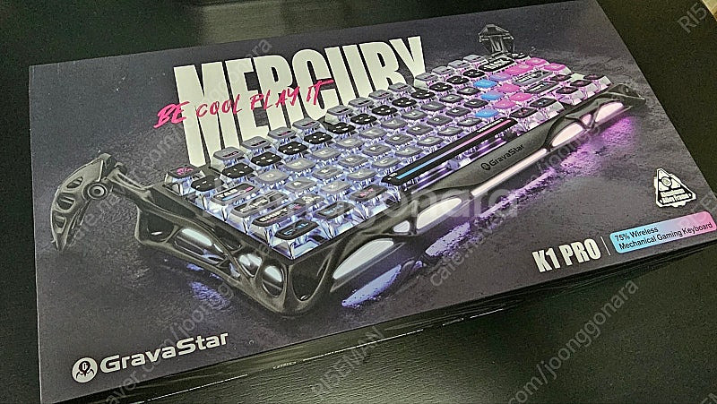 그라바스타 머큐리 K1 Pro 게이밍 키보드 갤럭시블랙...--0