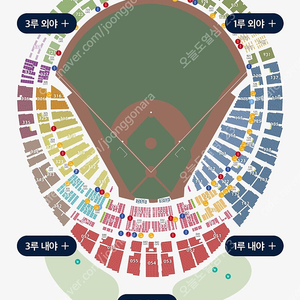 두산 VS 롯데 사직 3연전 중 금, 토 테이블석 정가양도