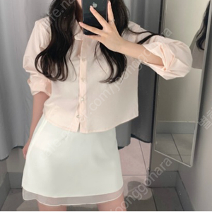 리브아워 클로브셔츠 핑크