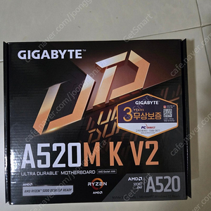 (미사용) 기가바이트 A520M K V2 메인보드 AM4소켓