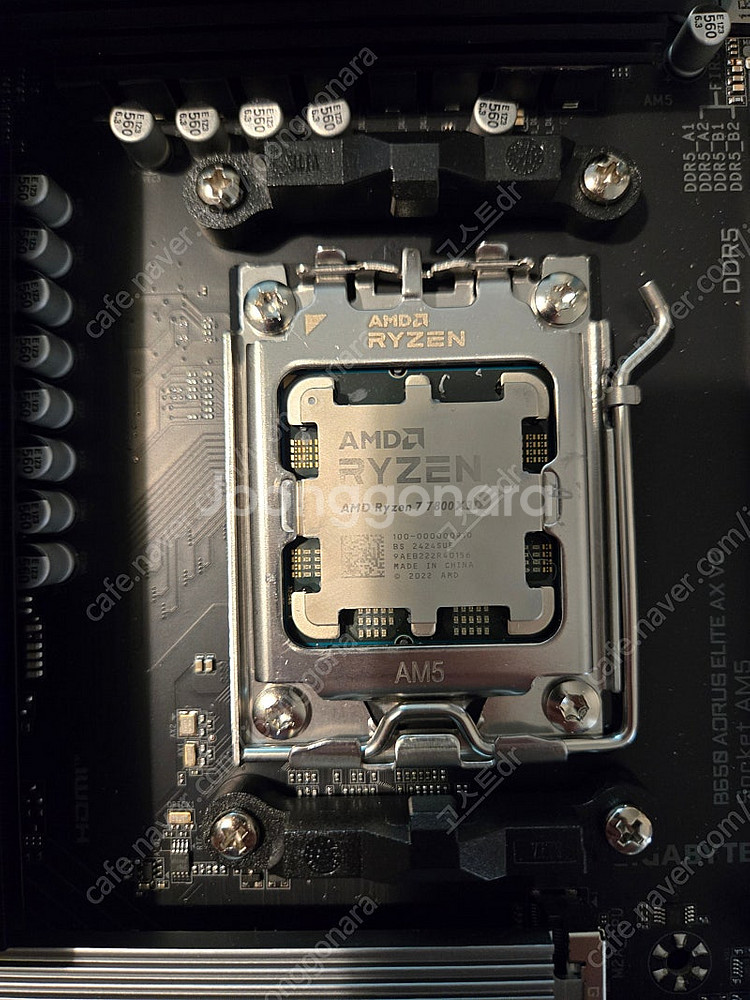AMD 7800x3d + B650 어로스엘리트 AX V...--1