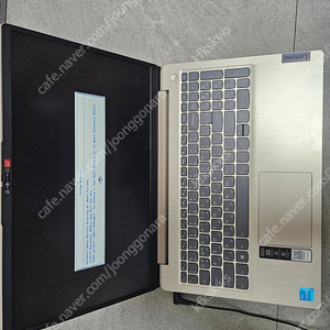 (초급처)레노버노트북 ideapad3 15ITL6 팝니다.++24인치 모니터 무료증정