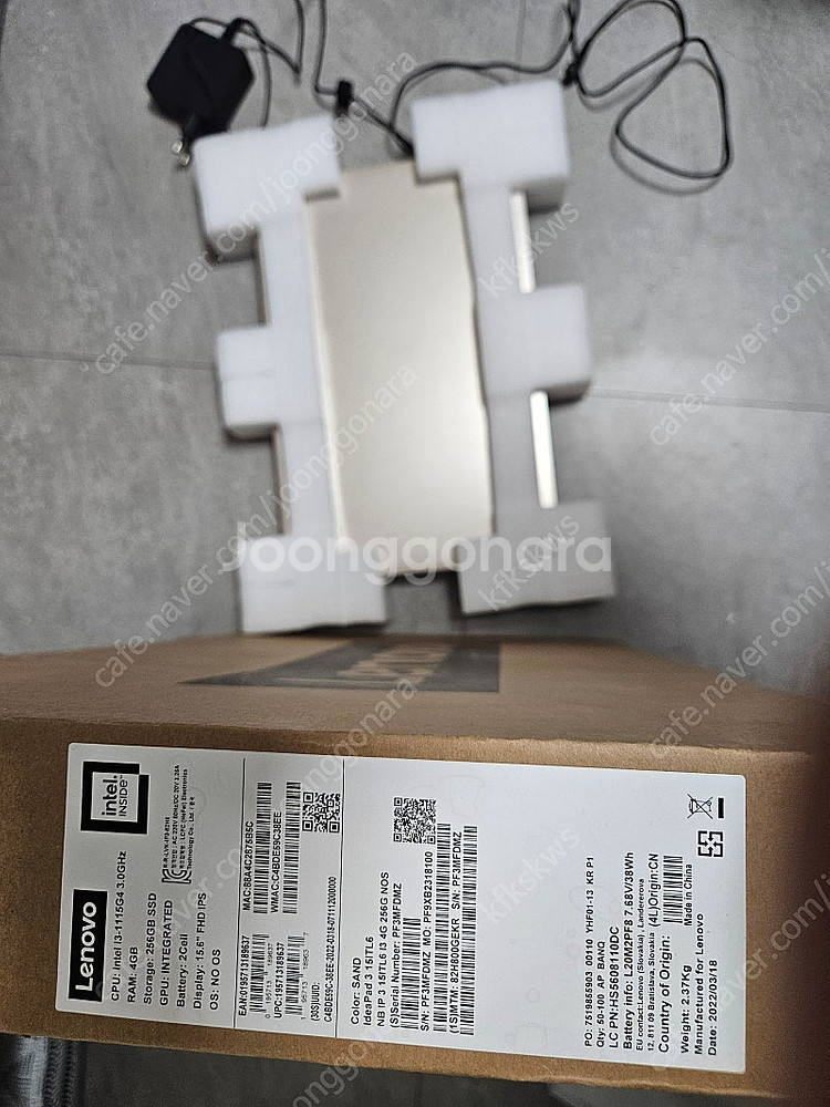 (초급처)레노버노트북 ideapad3 15ITL6 팝니...--5