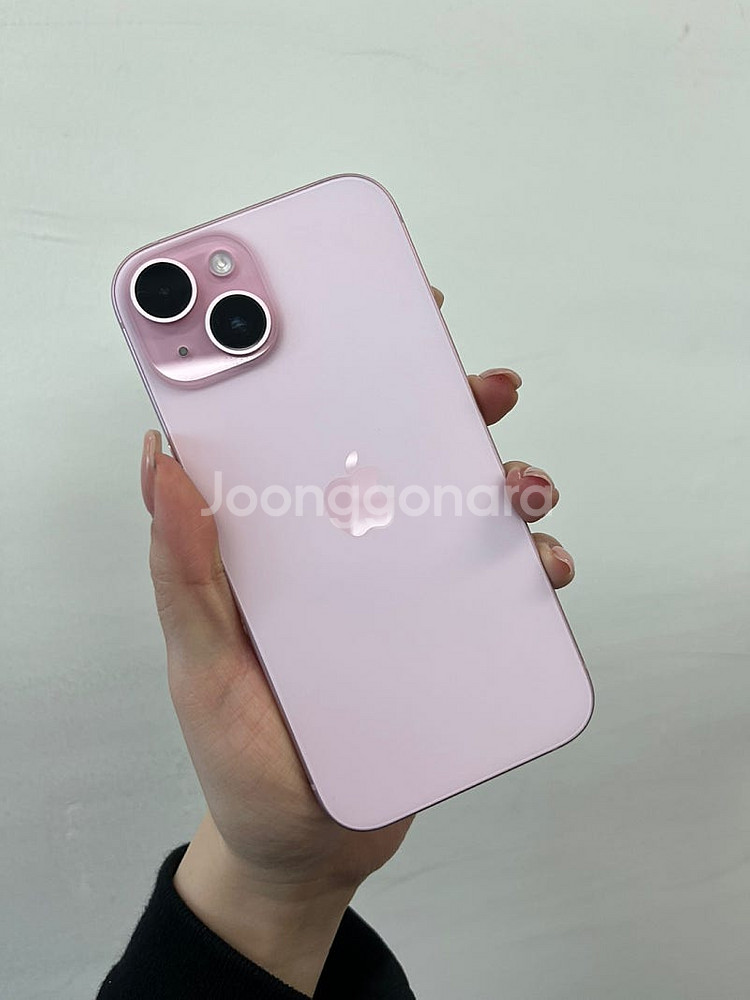 (자급제) 아이폰15 핑크 128G 배터리86 % 미파...--0