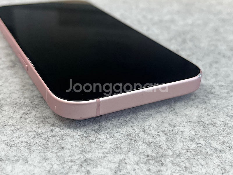 (자급제) 아이폰15 핑크 128G 배터리86 % 미파...--5