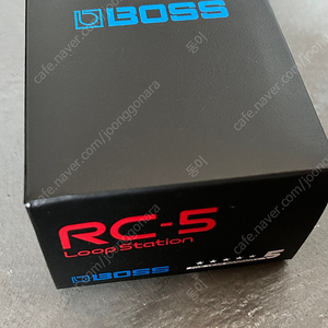 새제품 보스 BOSS RC-5 이펙터 루프스테이션