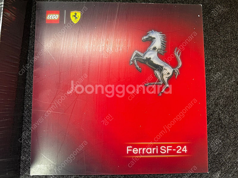 레고 스챔 F1 페라리용 전시 액자--1