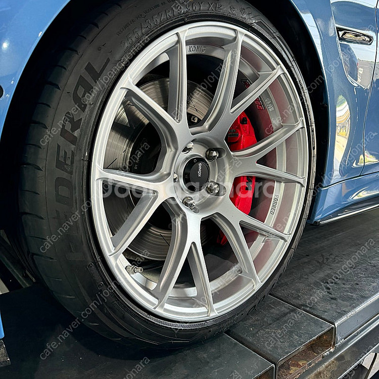 BMW F바디 M2 19인치 휠 코닉 엠프리폼 매트실버--5