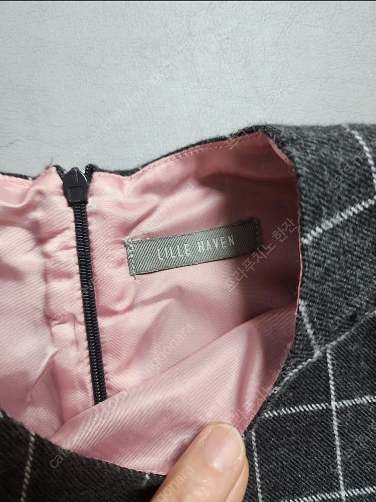 택포) 릴헤븐 모던체크 원피스 110 이미지