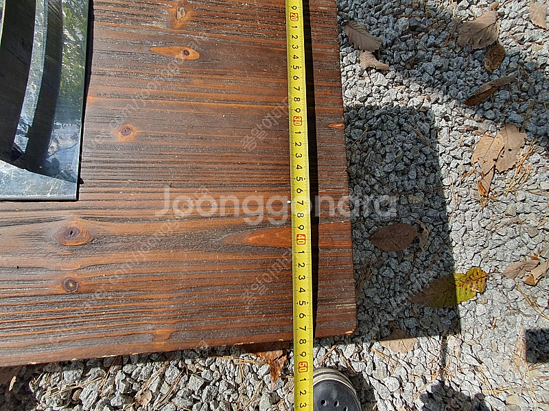 캠핑용 빈티지 듀어 테이블 + 원버너--4
