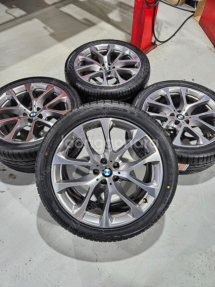 [판매]20인치 bmw x5 순정 휠타이어 세트--5