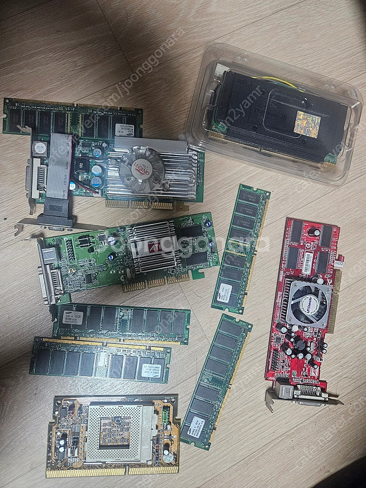 구형 컴퓨터 pc 부품들 일괄--0