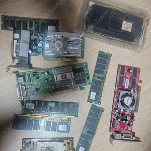 구형 컴퓨터 pc 부품들 일괄