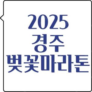 경주 벚꽃마라톤 5km 배번 구합니다