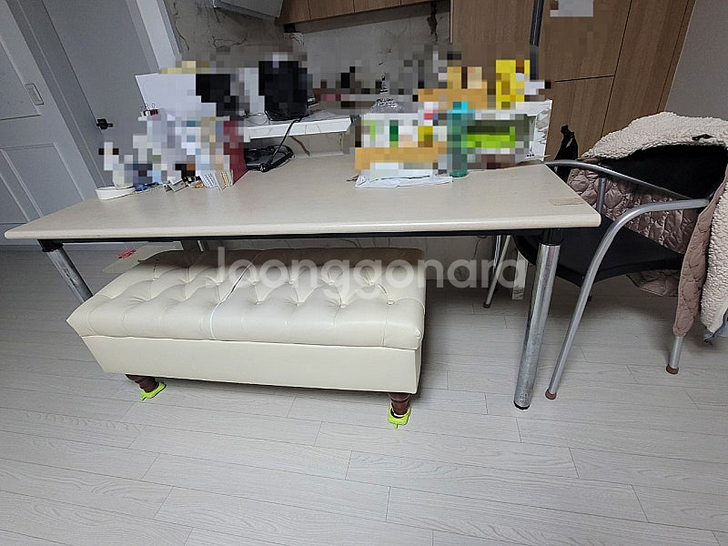 큰책상,의자2, 수납소파일괄--0