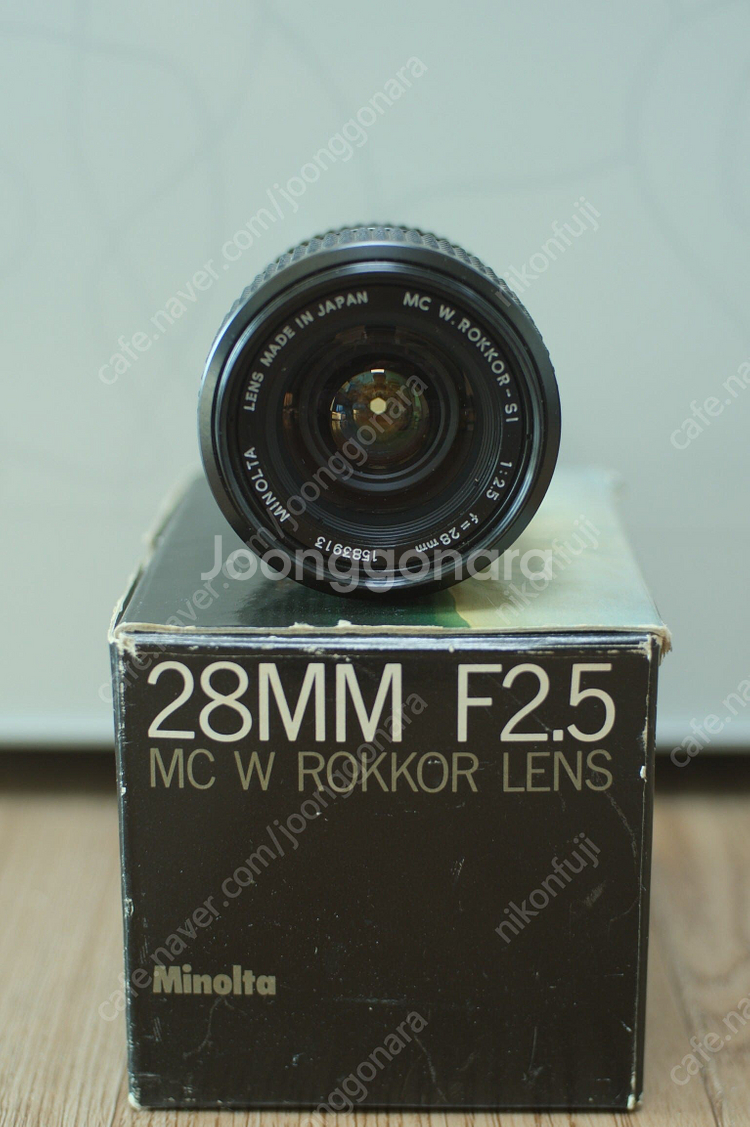 올드렌즈(미놀타 28mm f2.5) 판매합니다.--1