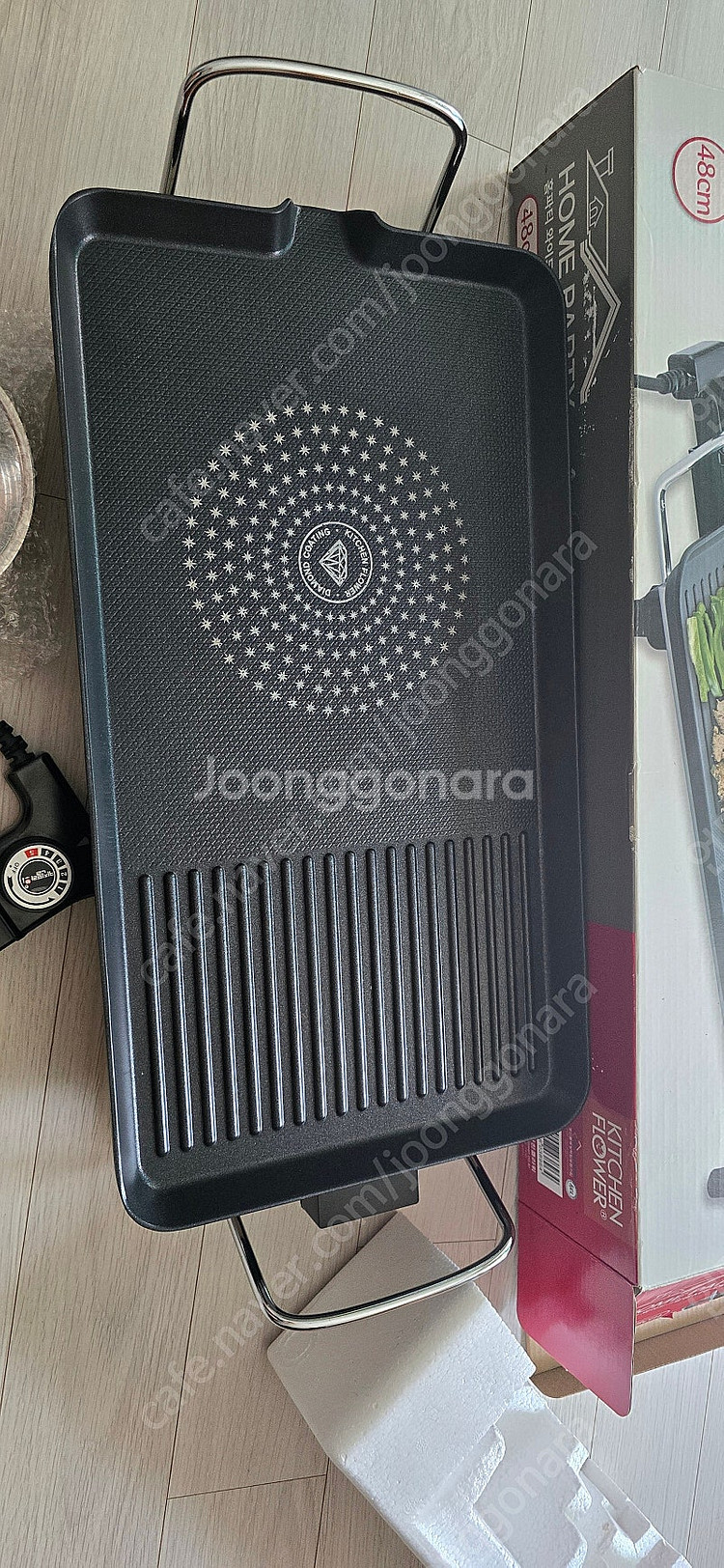 미사용)키친플라워 전기그릴--3