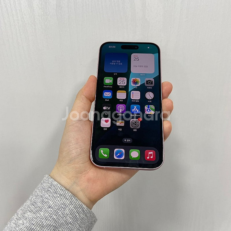 76033 아이폰15 핑크 128GB 부산 중고폰 팝니...--0