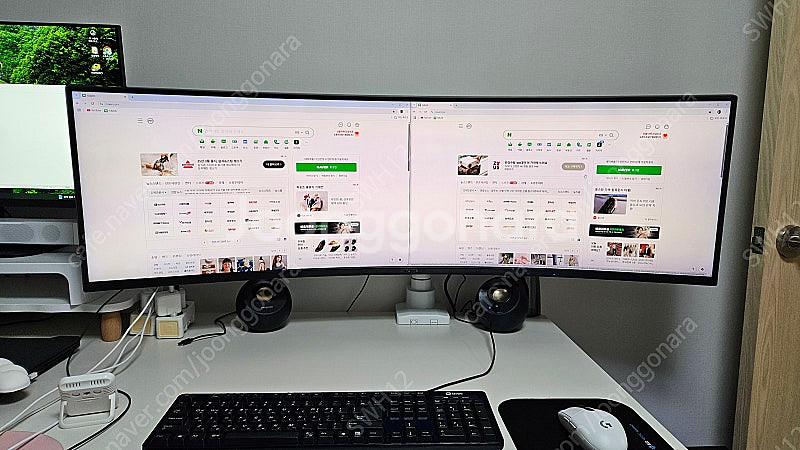 삼성울트라와이드 32:9 49인치 모니터 팝니다. C4...--1