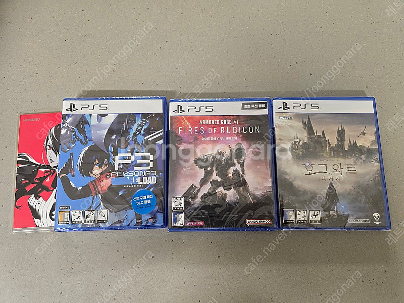 Ps5 소프트 미개봉 3종 팝니다--0