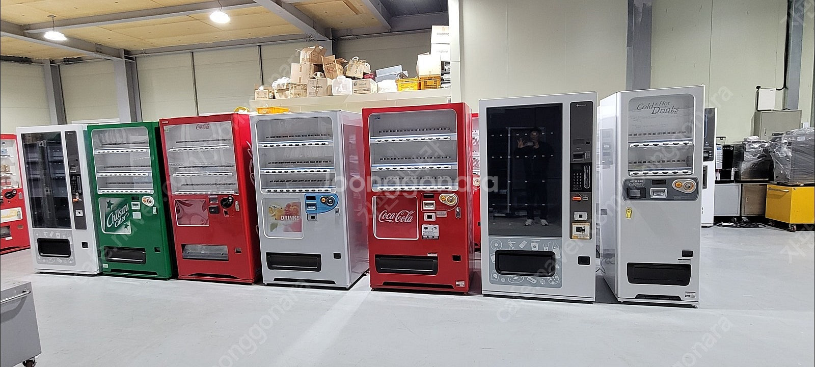 멀티자판기 LVM482 LVM483 무인카페 중고 캔자...--2