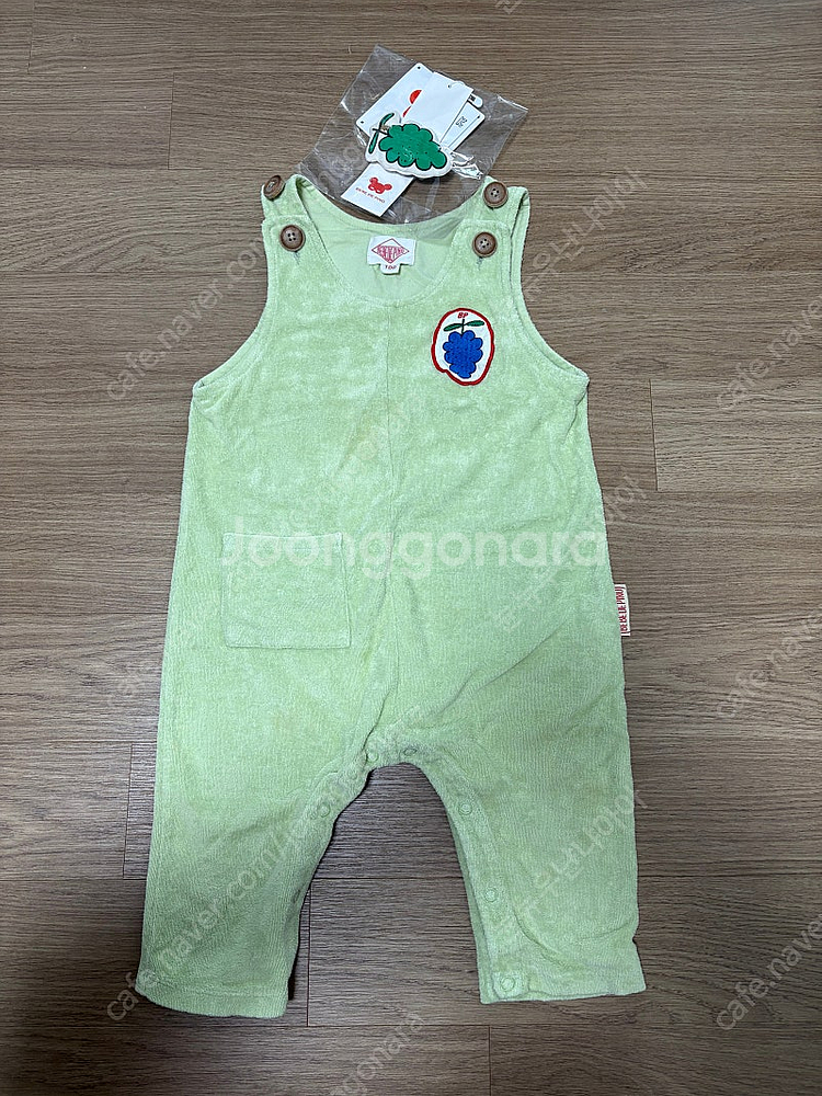 베베드피노 포도 베이비 테리오버롤 100 + 포도헤어핀...--0