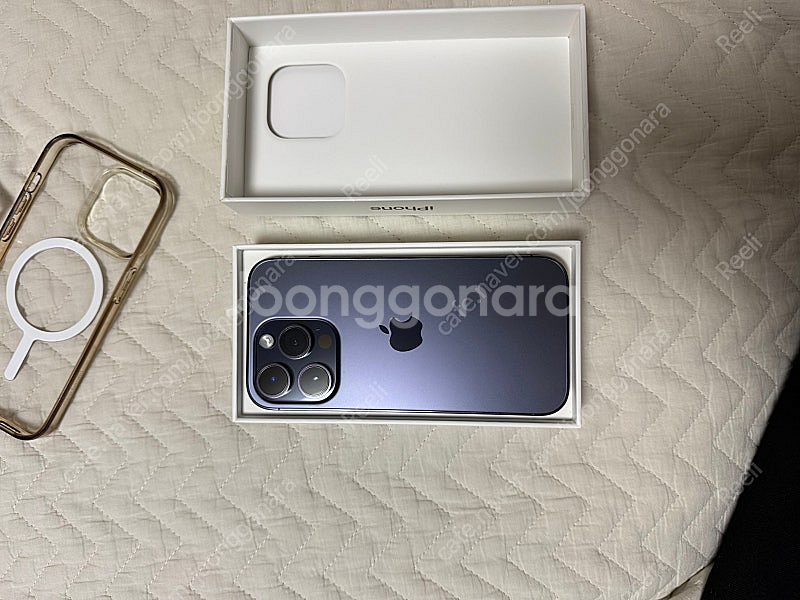 [박스O] 아이폰14 프로 256GB 딥퍼플+맥세이프 ...--0