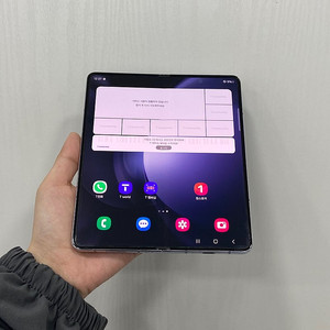 74469 갤럭시Z폴드5 블루 512GB 부산 중고폰 팝니다 75만원