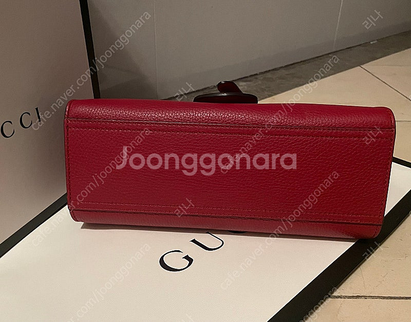 구찌 마몬트 스몰 GG 마몬트 탑 핸들백 백화점 정품 ...--6