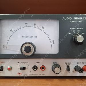 AUDIO Generator KAG-24A 저주파 발전기