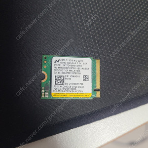 마이크론 512gb M.2 2230 NVMe SSD 팝니다