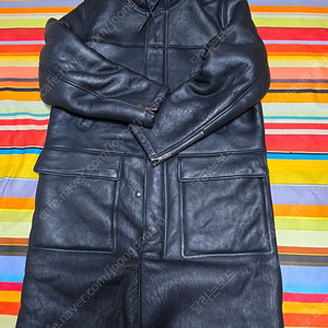 띠어리 롱 무스탕(사이즈S)