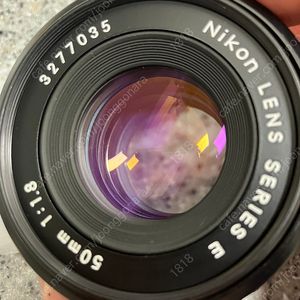 니콘 mf 50.8 시리즈E 신형 팬케익 MF 50mm f1.8 series E