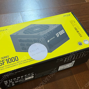 커세어 SF1000 ATX3.0 미사용 팝니다.