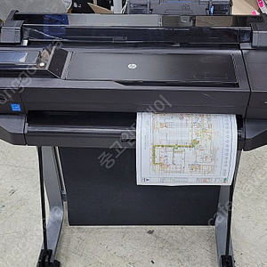 중고플로터 HPT520 24 A1을 판매합니다.통신,소방,전기도면